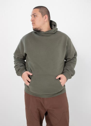 As Colour Relax Hoodie Big & Tall in Green
