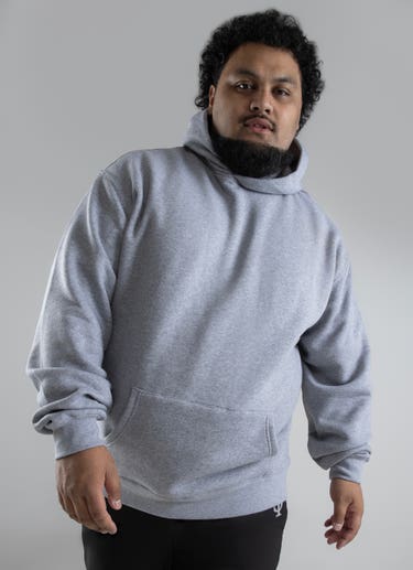 As Colour Relax Hoodie Big & Tall in Grey