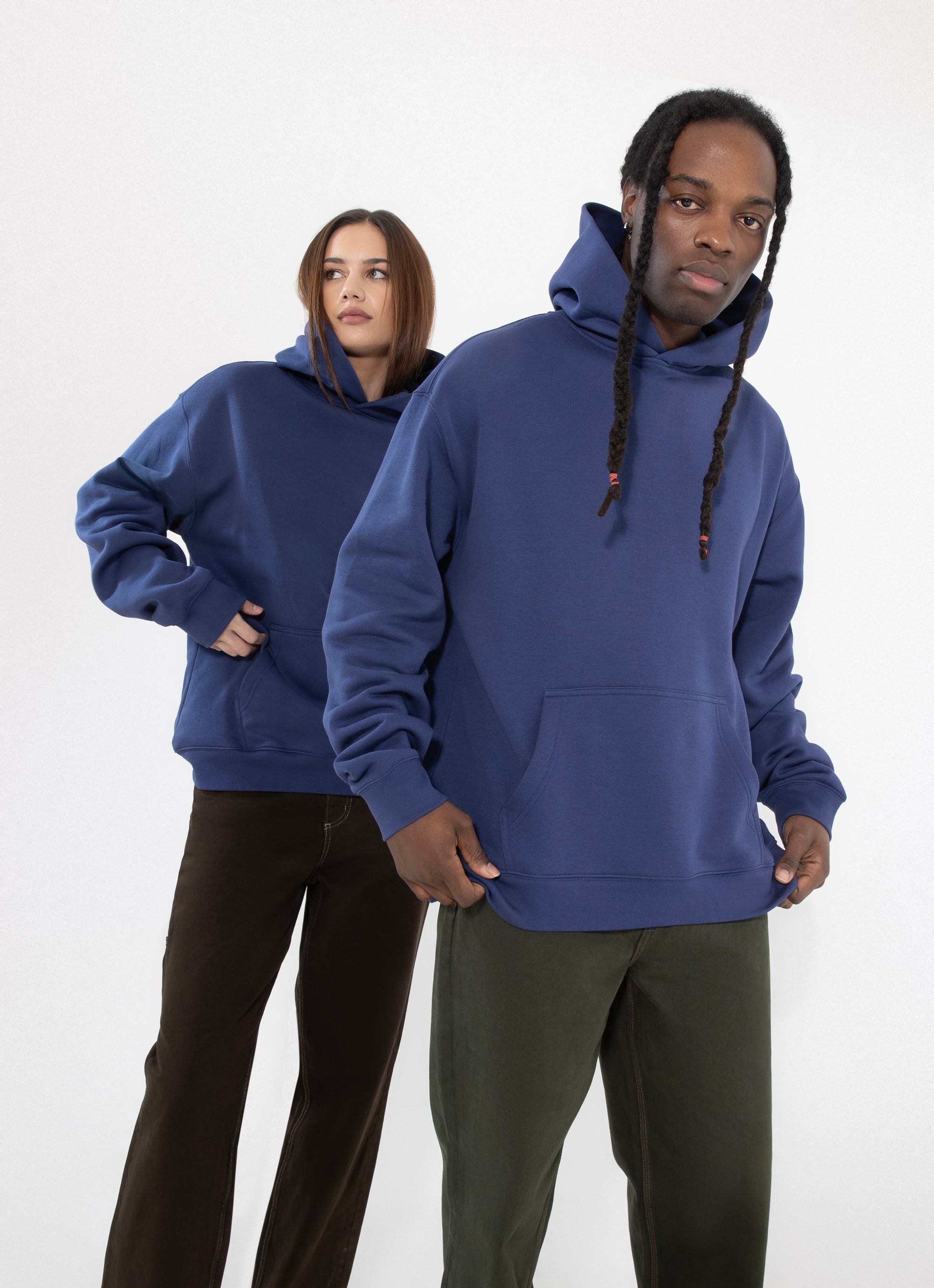 As Colour Relax Hoodie in Blue
