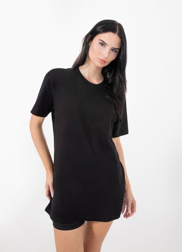 As Colour Staple Tee in Black
