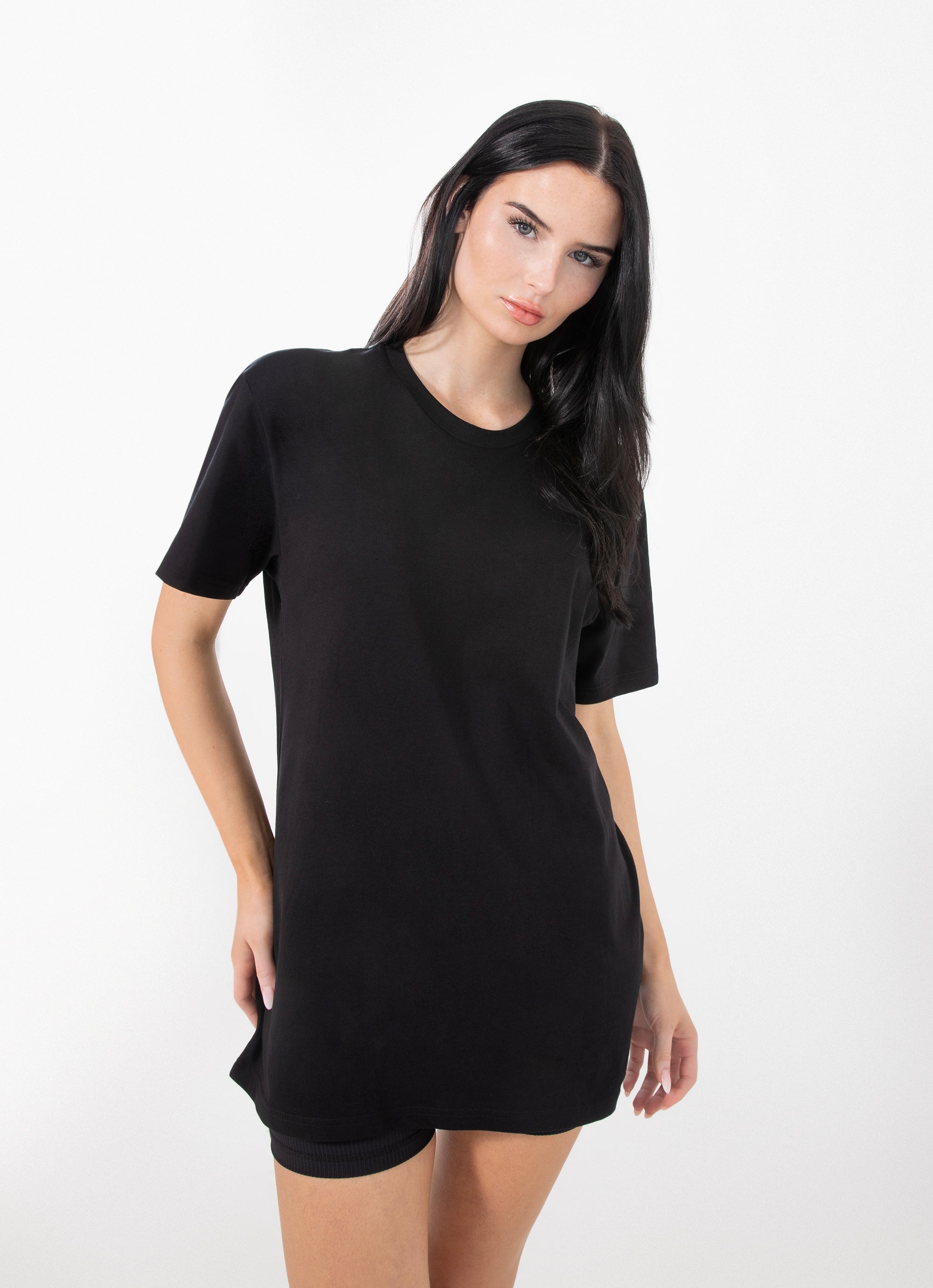 As Colour Staple Tee in Black