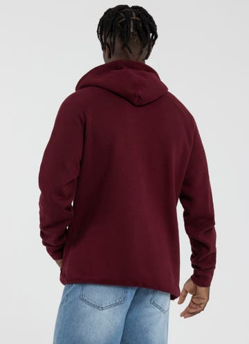 As Colour Supply Hoodie in Maroon | Red Rat
