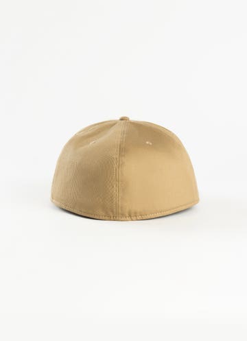 Barrio Logo Fitted Cap in Beige
