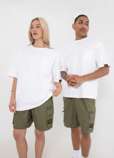 Champion Elemental Jersey Tee in White