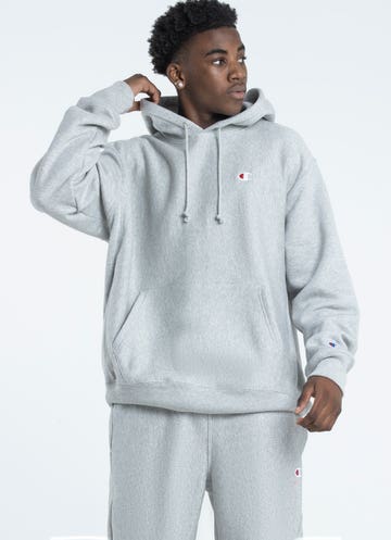Champion Reverse Weave Hoodie in Grey | Red Rat