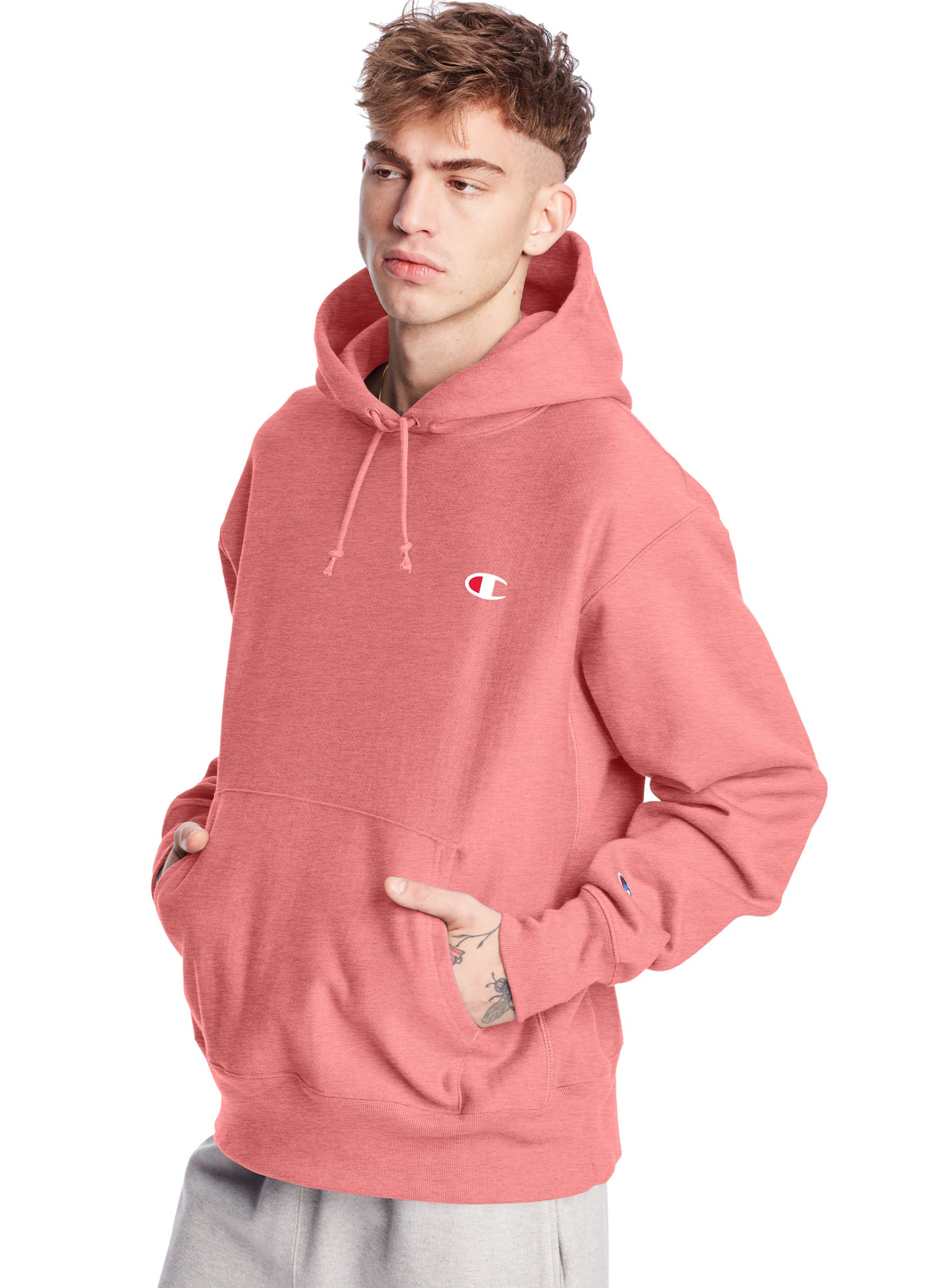 tan champion sweater