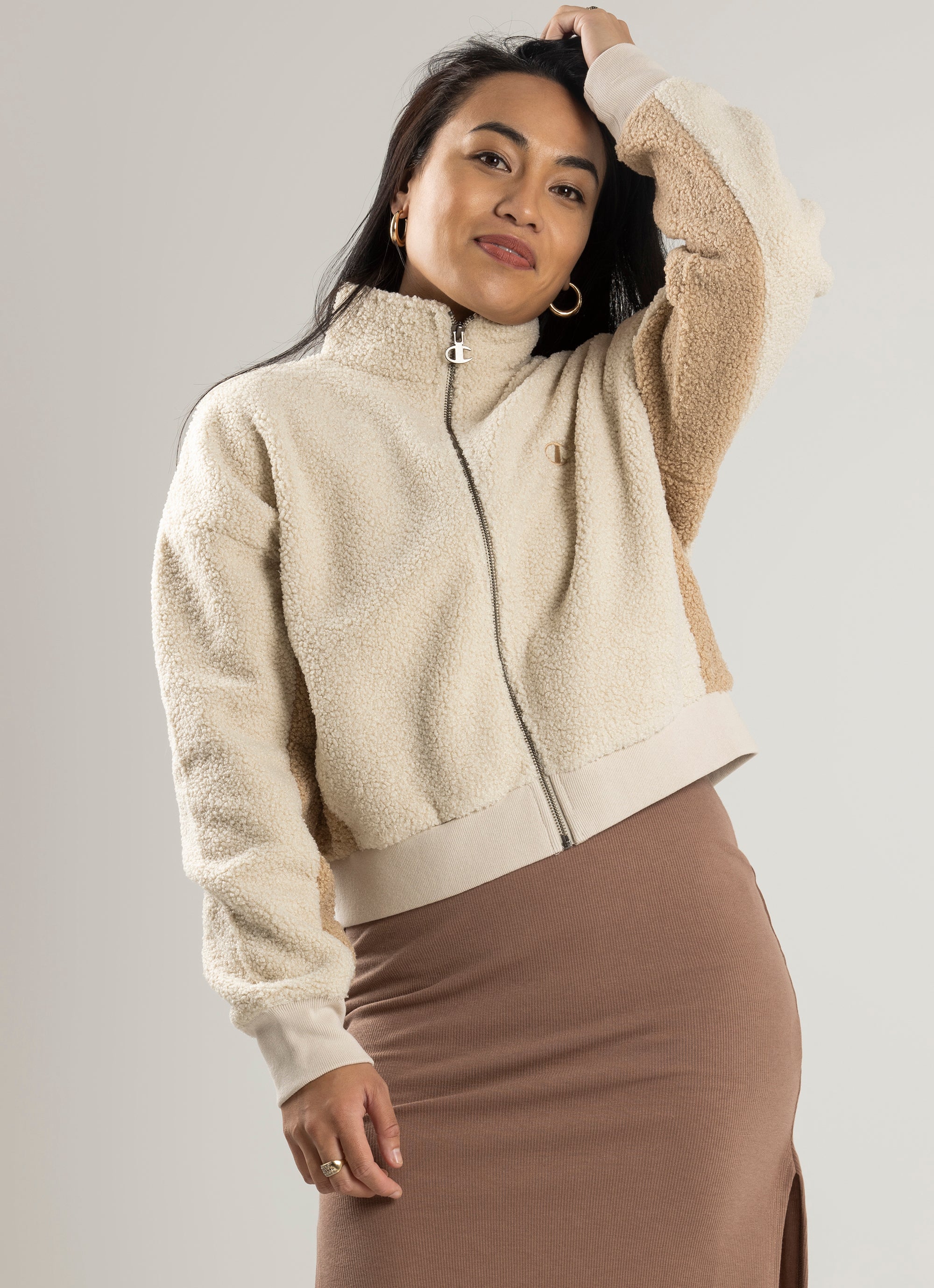 champion sherpa jacket women's