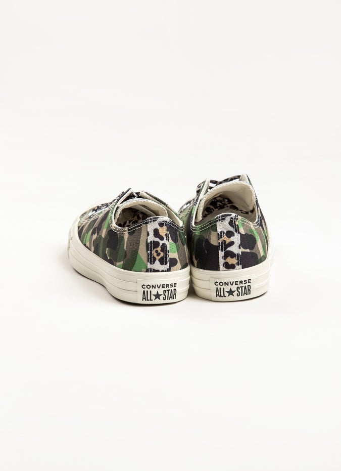 Converse Chuck Taylor All Star Archive Print On Print Low Shoe