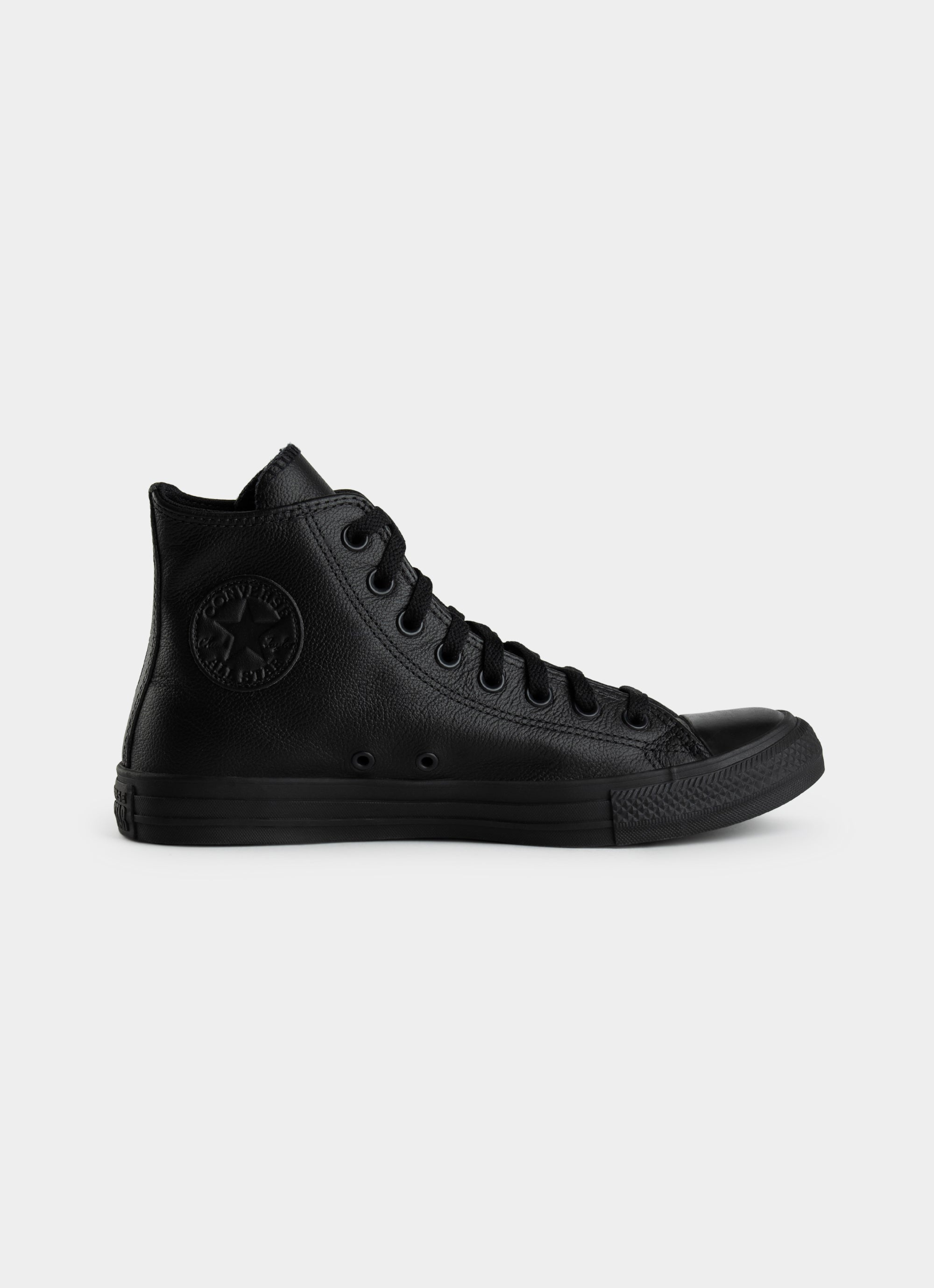 Converse Chuck Taylor All Star High Monochrome 'leather' Shoe | Red Rat