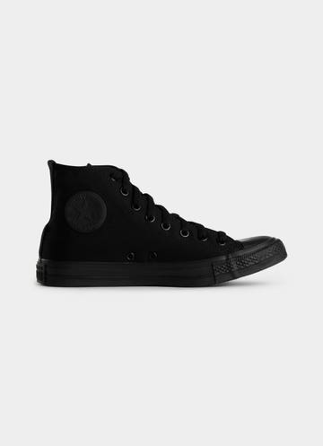 Converse Chuck Taylor All Star High Monochrome Shoe in Black