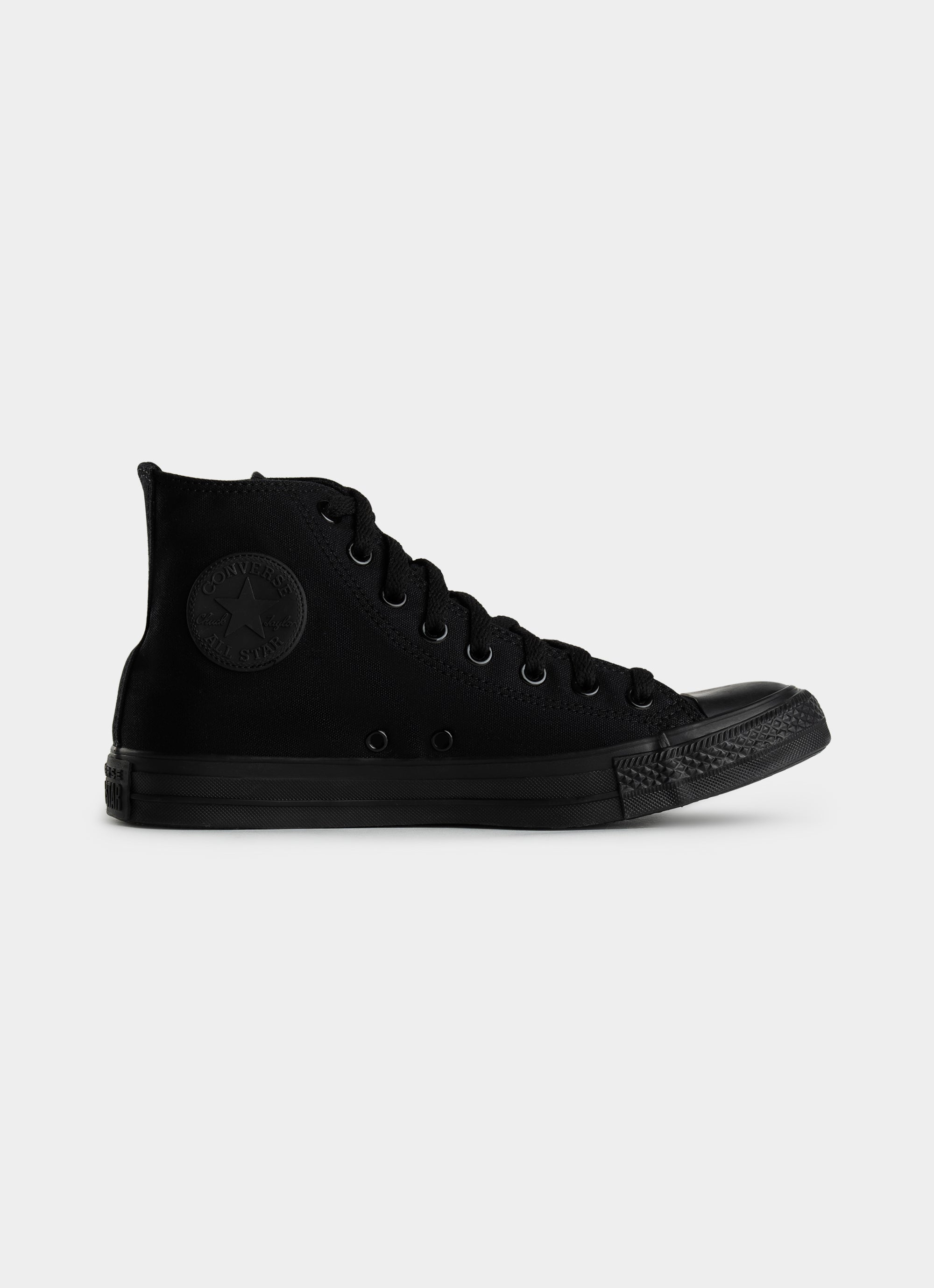 Converse Chuck Taylor All Star High Monochrome Shoe in Black