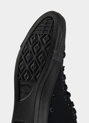 Converse Chuck Taylor All Star High Monochrome Shoe in Black