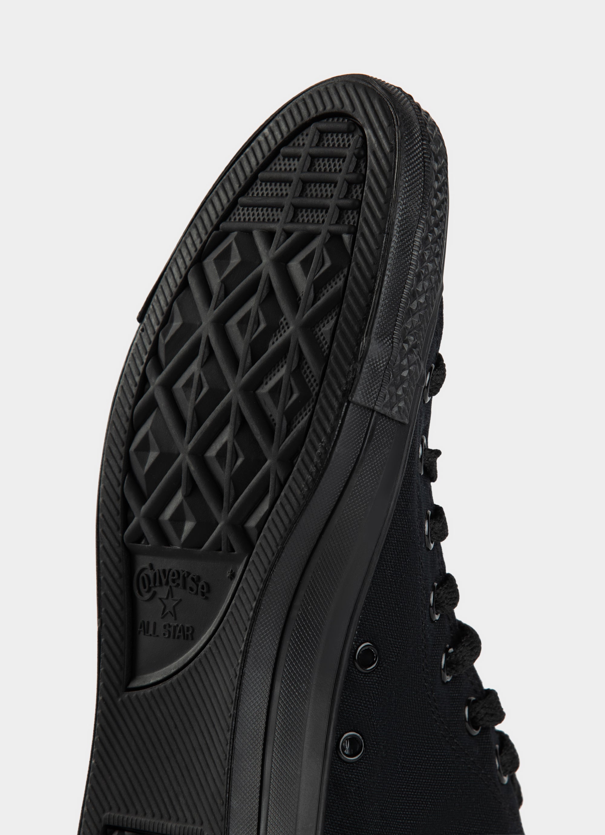 Converse Chuck Taylor All Star High Monochrome Shoe in Black