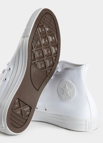Converse Chuck Taylor All Star High 'monochrome' Shoe in White