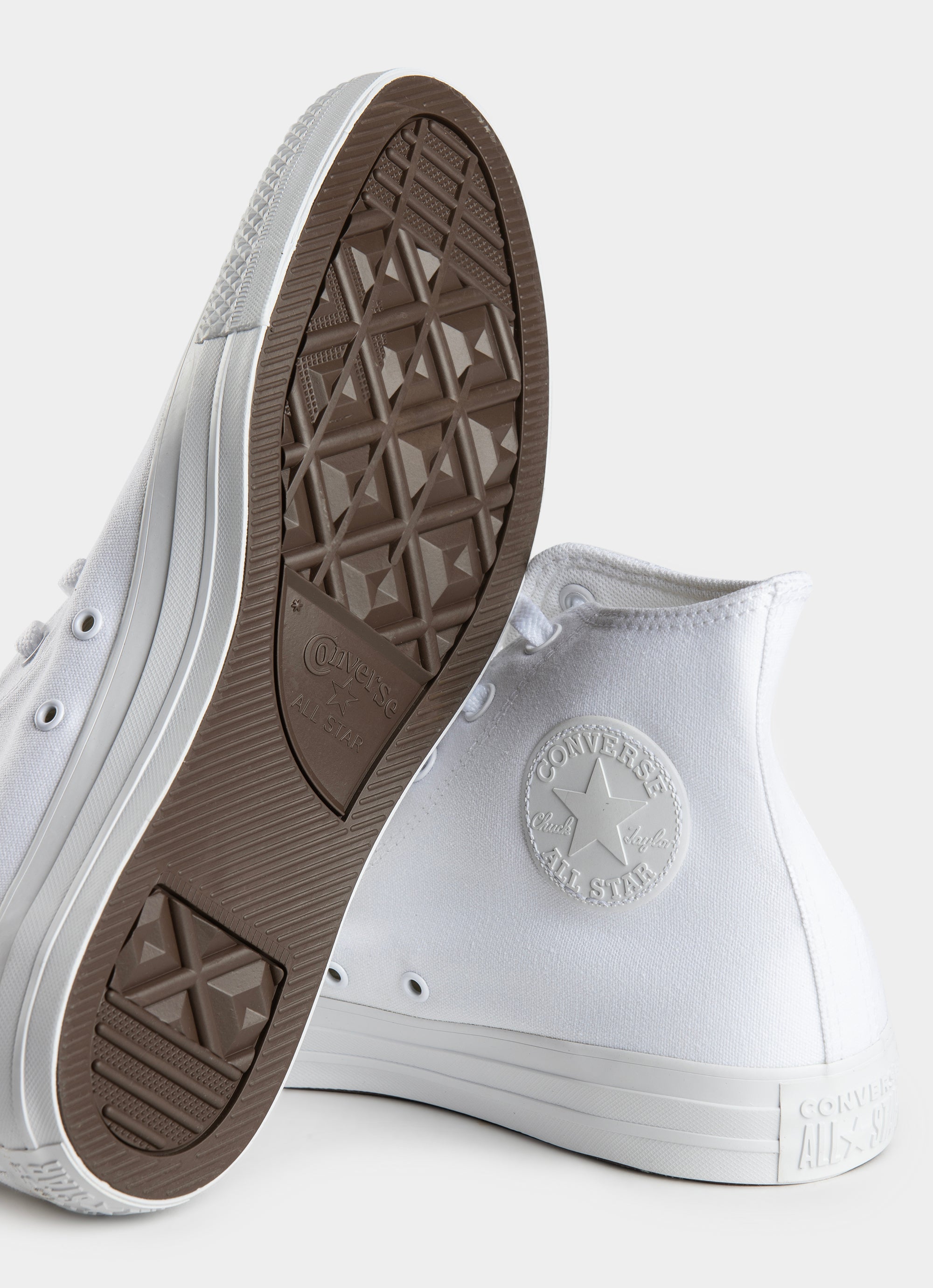Converse Chuck Taylor All Star High 'monochrome' Shoe in White