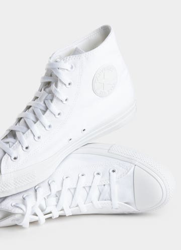 Converse Chuck Taylor All Star High 'monochrome' Shoe in White