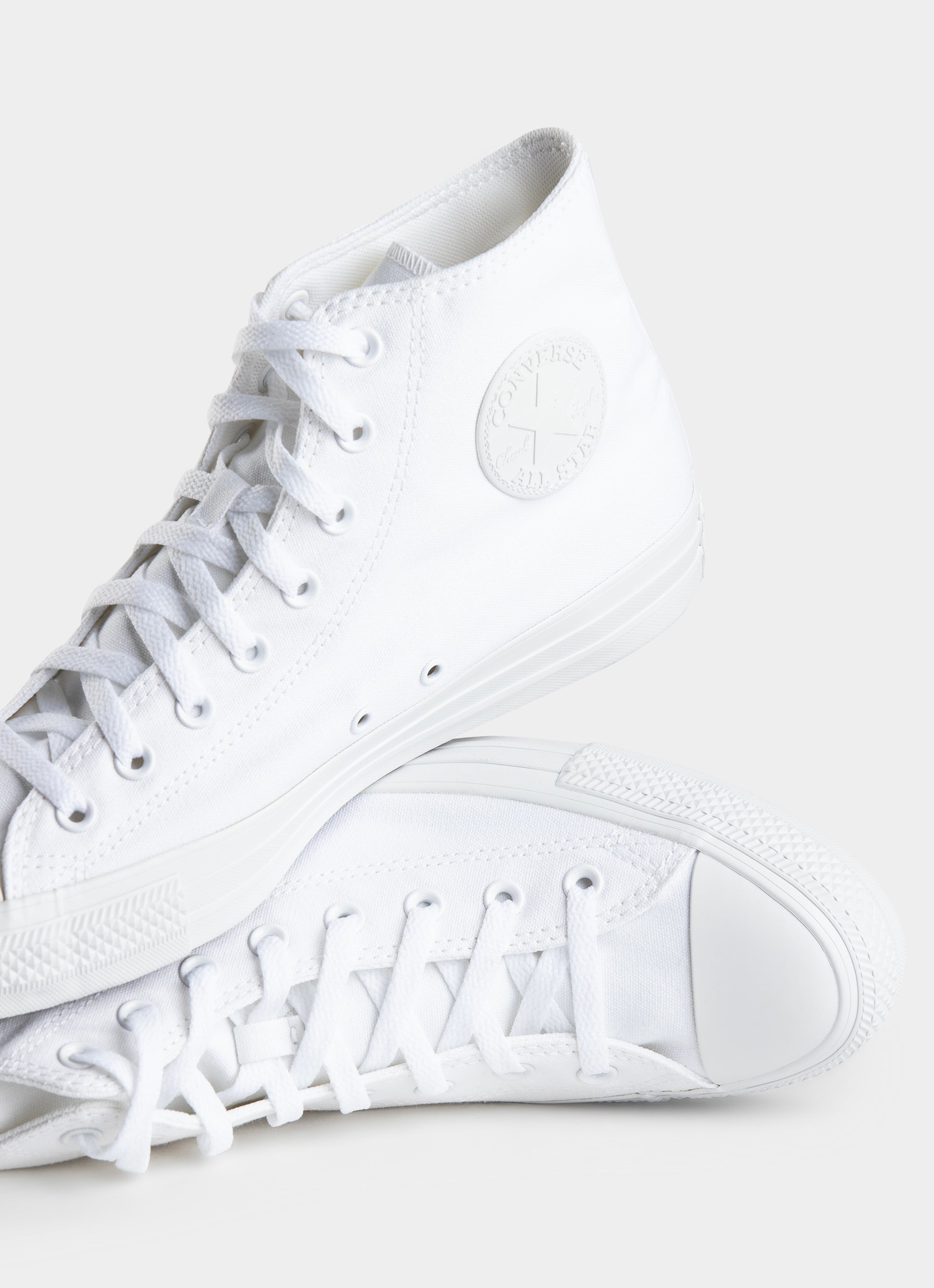 Converse Chuck Taylor All Star High 'monochrome' Shoe in White