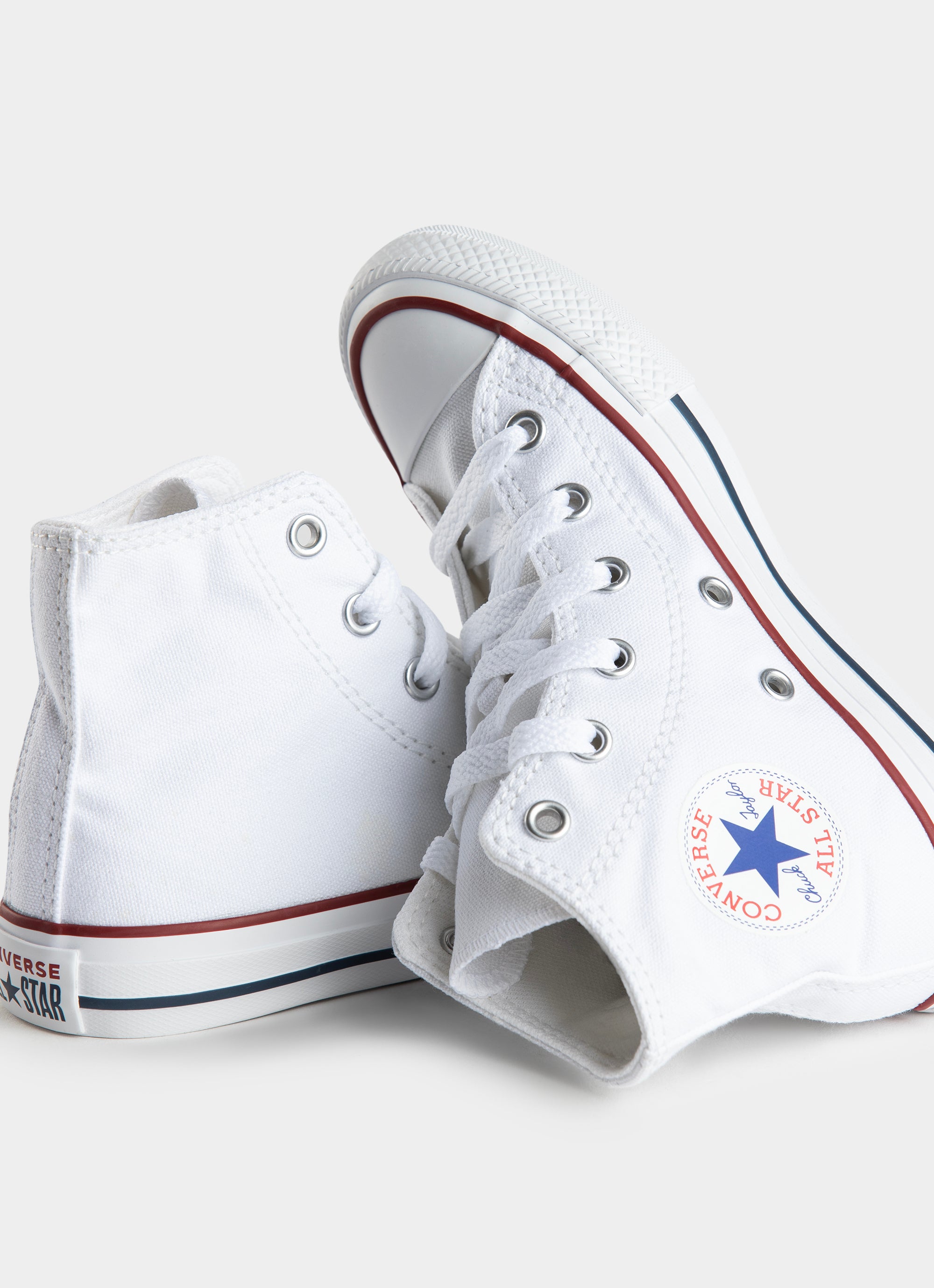 Converse Chuck Taylor All Star High Shoe - Kids in White | Red Rat