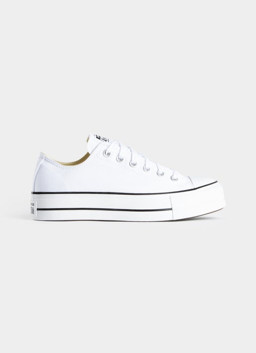 Converse Chuck Taylor All Star Lift Canvas Platform - Womens in White ...