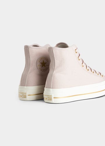 Converse Chuck Taylor All Star Lift Platform Tailored Lines Shoes - Womens in Pink