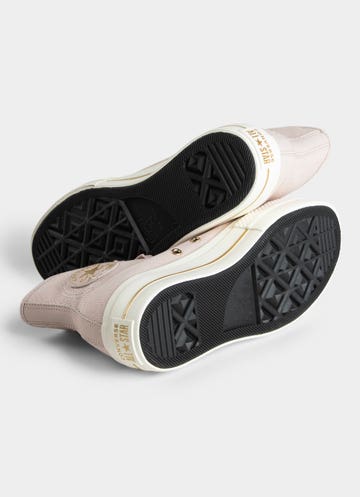 Converse Chuck Taylor All Star Lift Platform Tailored Lines Shoes - Womens in Pink