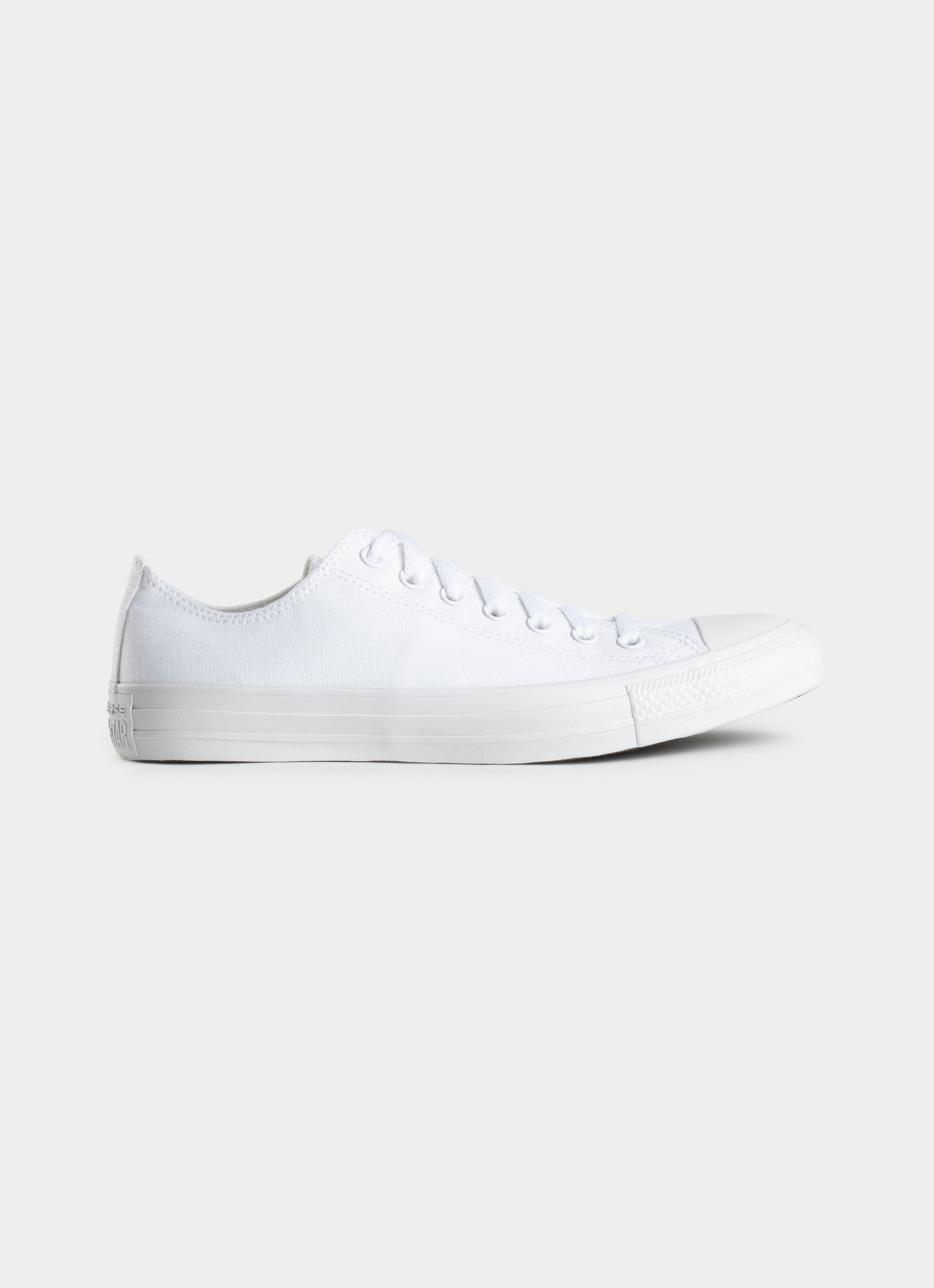 teknisk entreprenør detail Converse Chuck Taylor All Star Low Monochrome Shoe in White | Red Rat