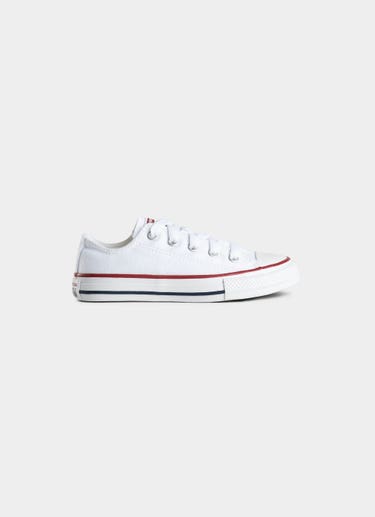 Converse Chuck Taylor All Star Low Shoe - Kids in White