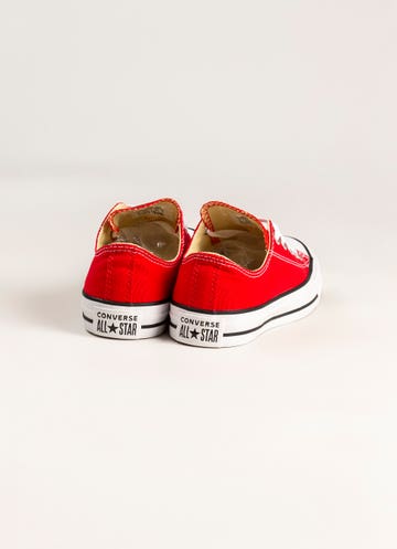 Converse Chuck Taylor All Star Low Shoe in Red