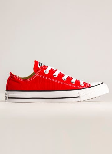 Converse Chuck Taylor All Star Low Shoe In Red | Red Rat