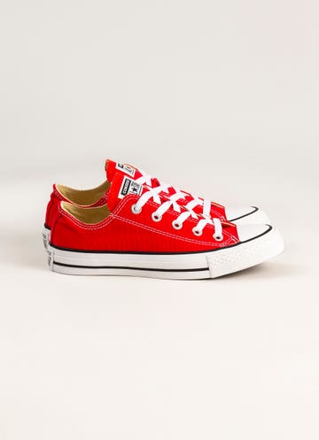 Converse Chuck Taylor All Star Low Shoe in Red