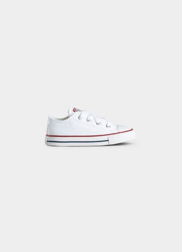 Converse Chuck Taylor All Star Low Shoe - Toddler in White