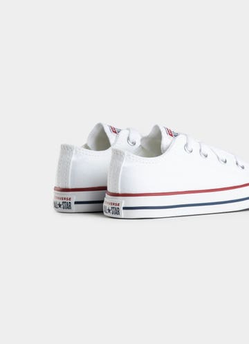 Converse Chuck Taylor All Star Low Shoe - Toddler in White