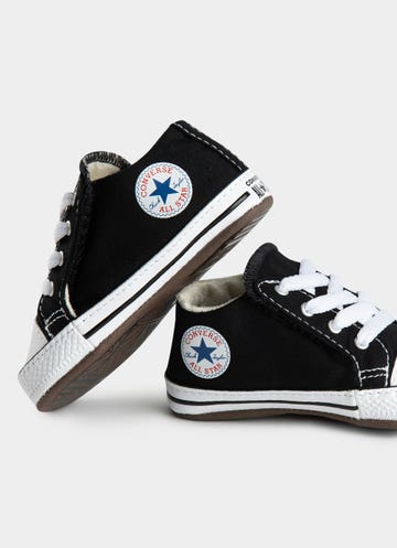 Converse Chuck Taylor First Star Shoe - Infant in Black