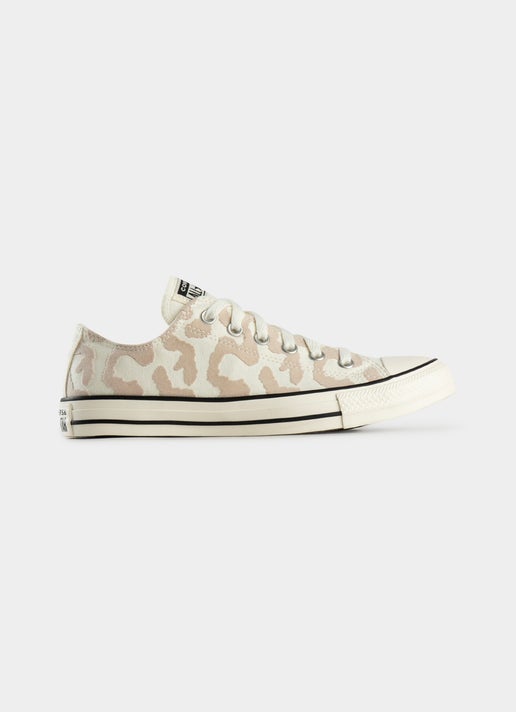 Converse Chuck Taylor Lavish Leopard Low Shoes Womens in Pink