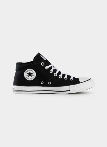 Converse Chuck Taylor Madison Mid Shoes - Womens in Black