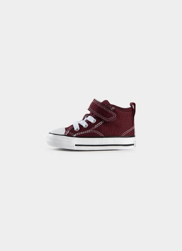 infant burgundy converse