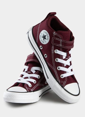 burgundy converse for toddlers