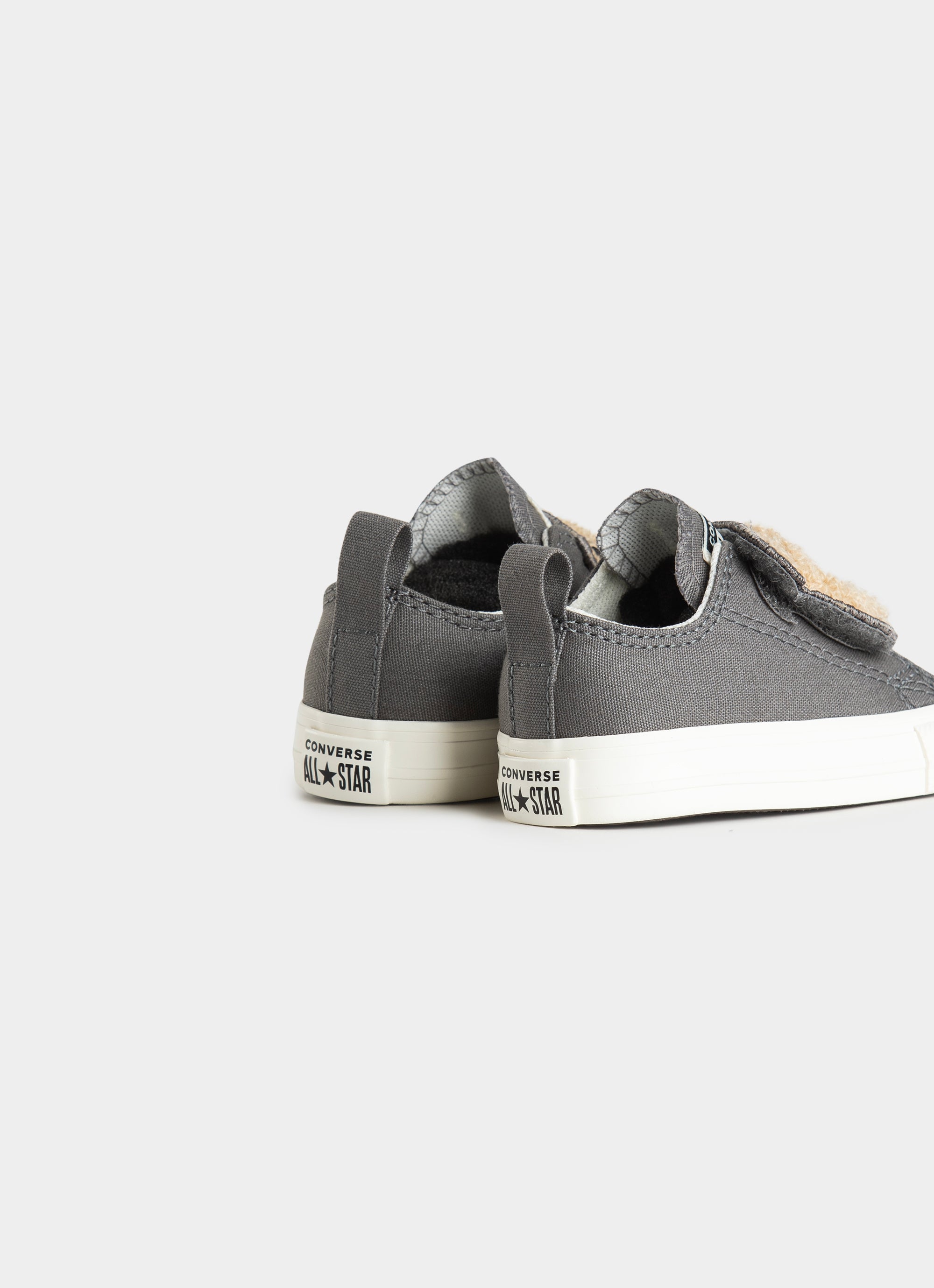 Converse Chuck Taylor One Strap Low Shoes - Infant in Grey