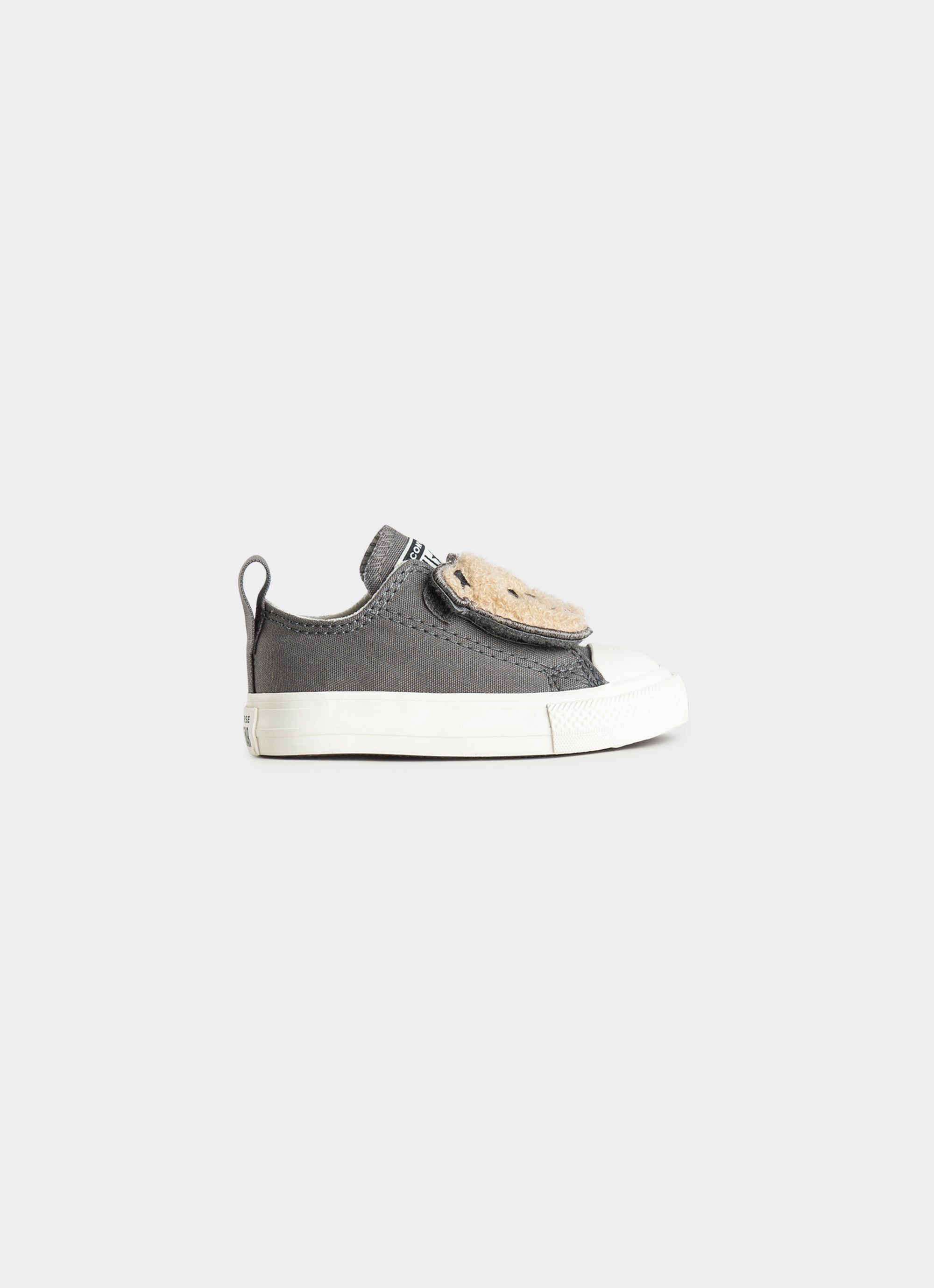 Converse Chuck Taylor One Strap Low Shoes - Infant in Grey