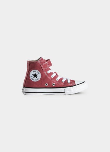 Converse Chuck Taylor Seasonal Clr 1v Hi Shoes - Kids in Pink