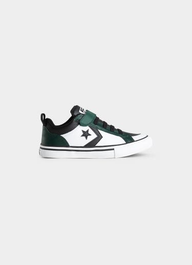 Converse Pro Blaze Strap Low Shoes - Kids in Green