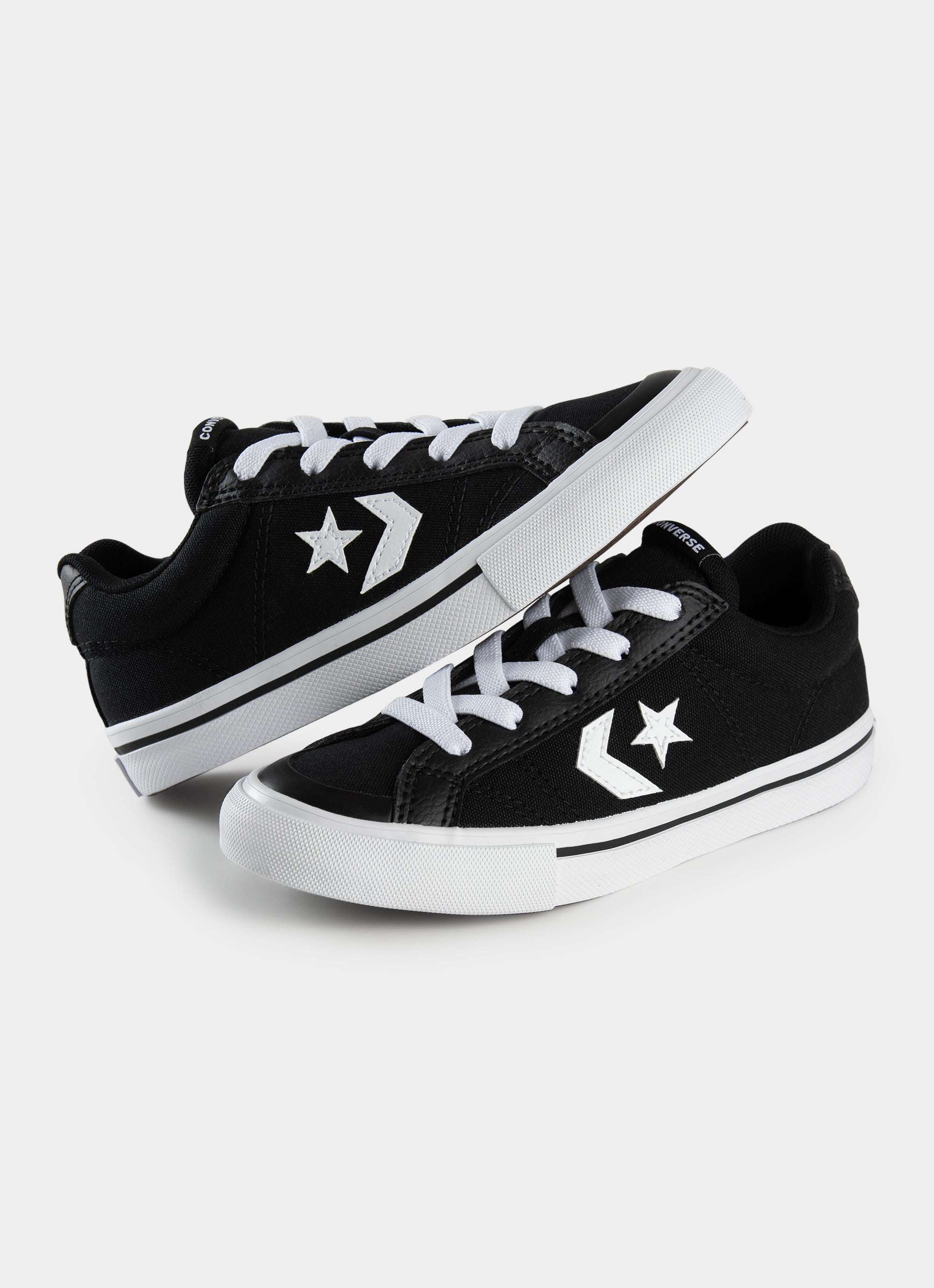 Converse Sport Casual Shoes - Kids in Black