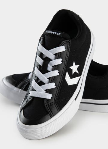 Converse Sport Casual Shoes - Kids in Black