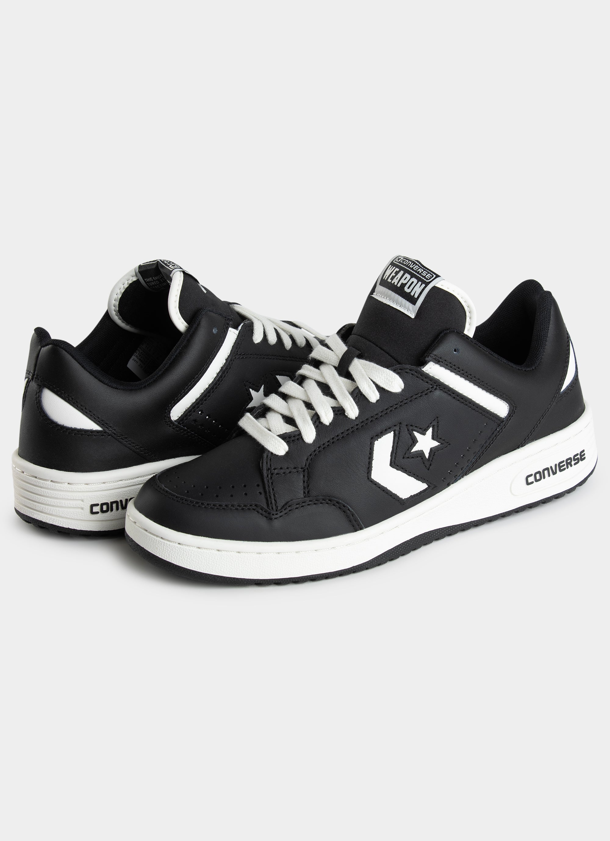 Converse Weapon Seasonal Colour Low Shoes - Unisex in Black