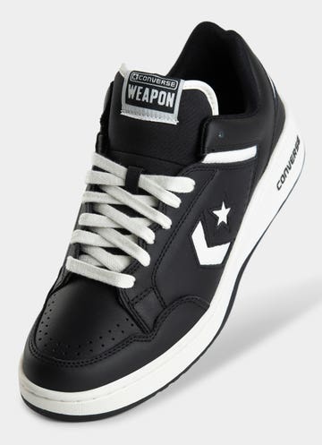 Converse Weapon Seasonal Colour Low Shoes - Unisex in Black