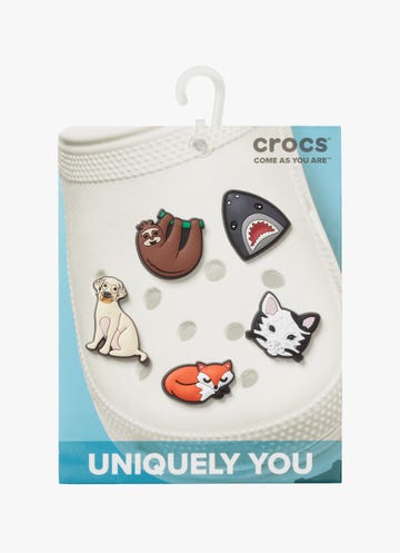 Crocs Jibbitz Animal Lover 5packs in Multi