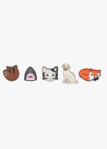 Crocs Jibbitz Animal Lover 5packs in Multi