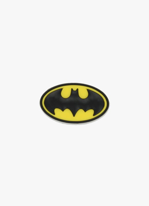 Crocs Batman Shield Jibbitz in Unknown Red Rat