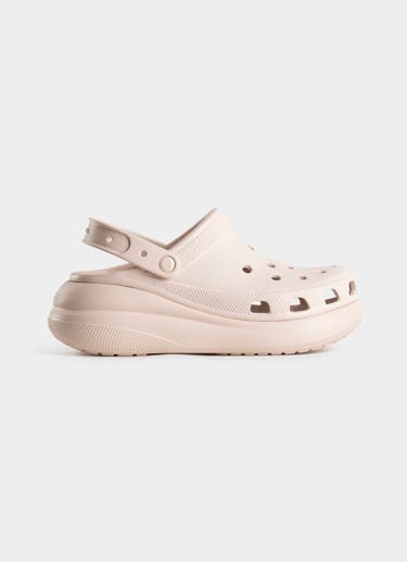 Crocs Classic Crush Clog - Unisex in Pink