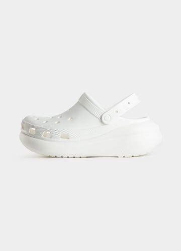 Crocs Classic Crush Clog - Unisex in White